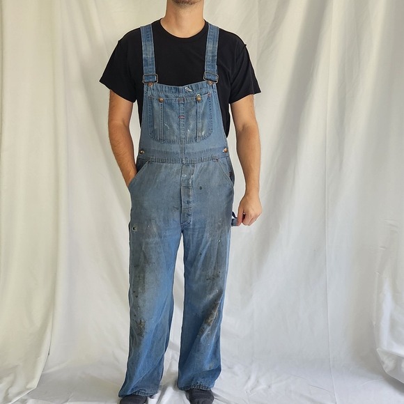 Vintage Other - Vintage Big Mac Thrashed Overalls